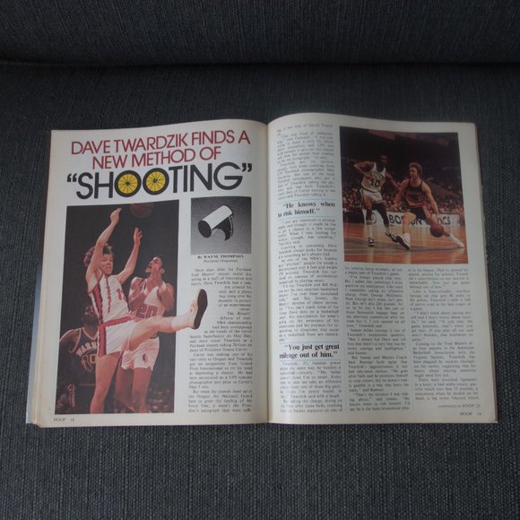 hoop Portland Trail Blazers vs Houston Rockets Saturday November 25 1978 Program - Picture 8 of 16